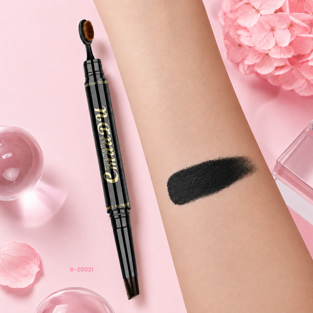 LAPIZ DE CEJAS CON BROCHA X12 NEGRO
