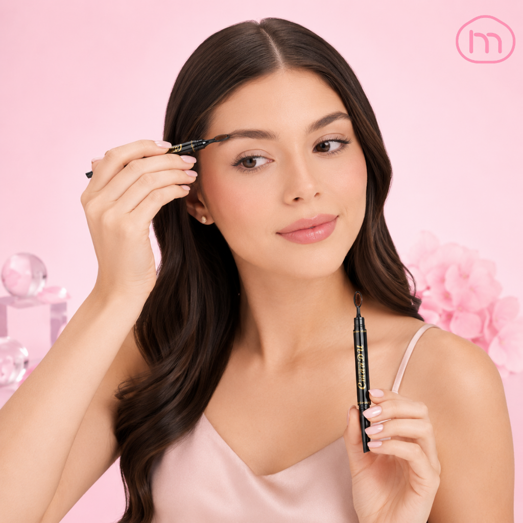 LAPIZ DE CEJAS CON BROCHA X12 NEGRO