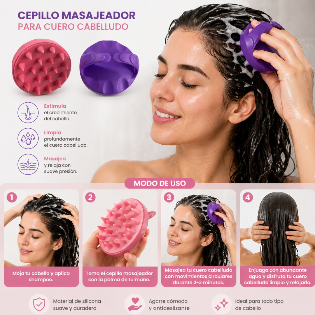 CEPILLO MASAJEADOR CAPILAR