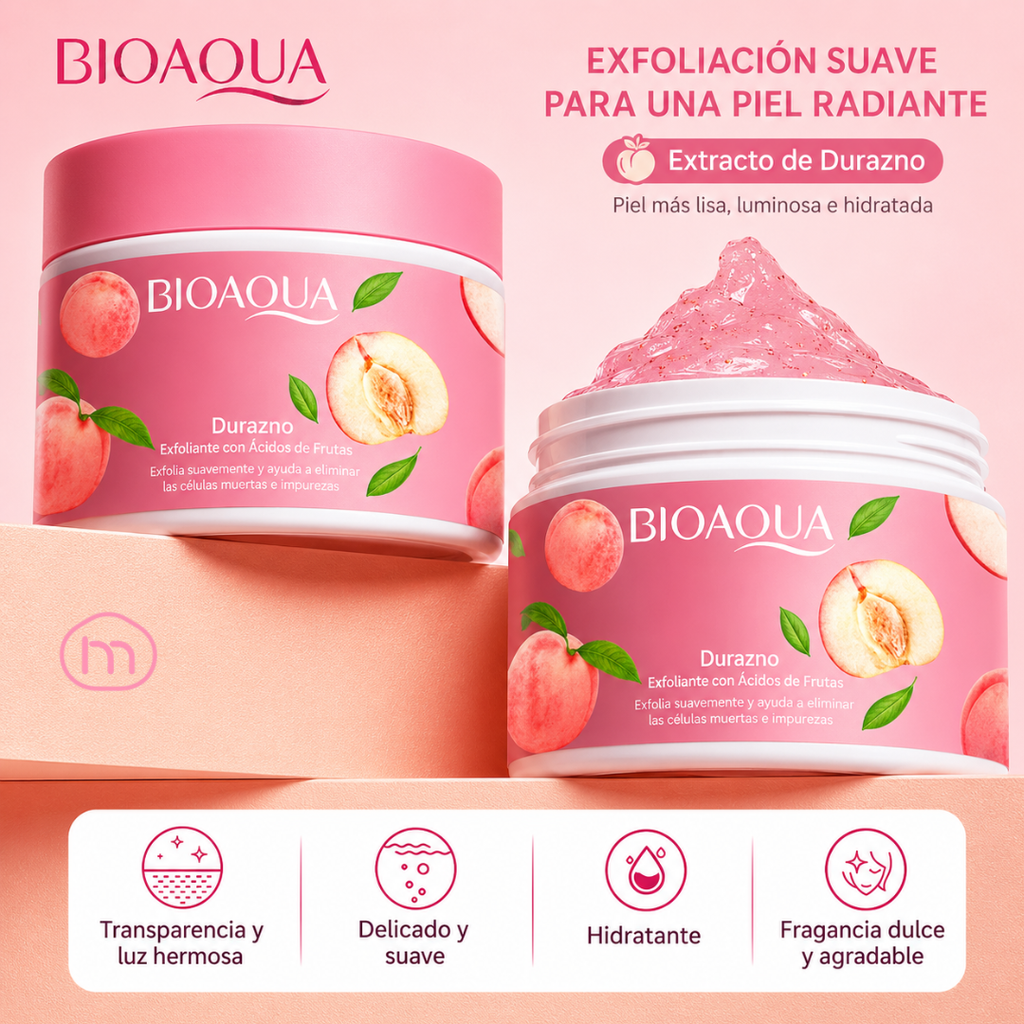 EXFOLIANTE DE DURAZNO