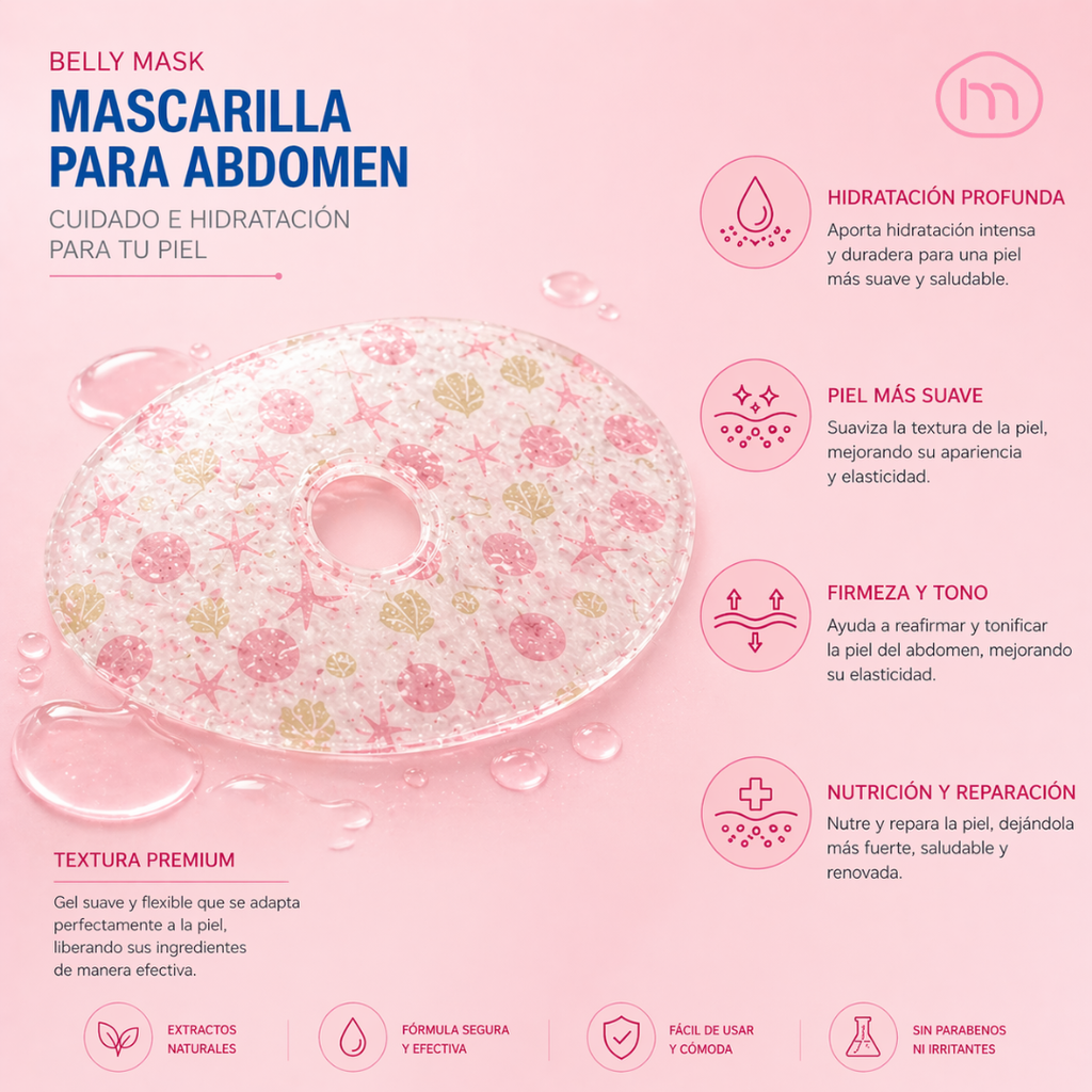 MASCARILLA HIDRATANTE PARA EL ABDOMEN
