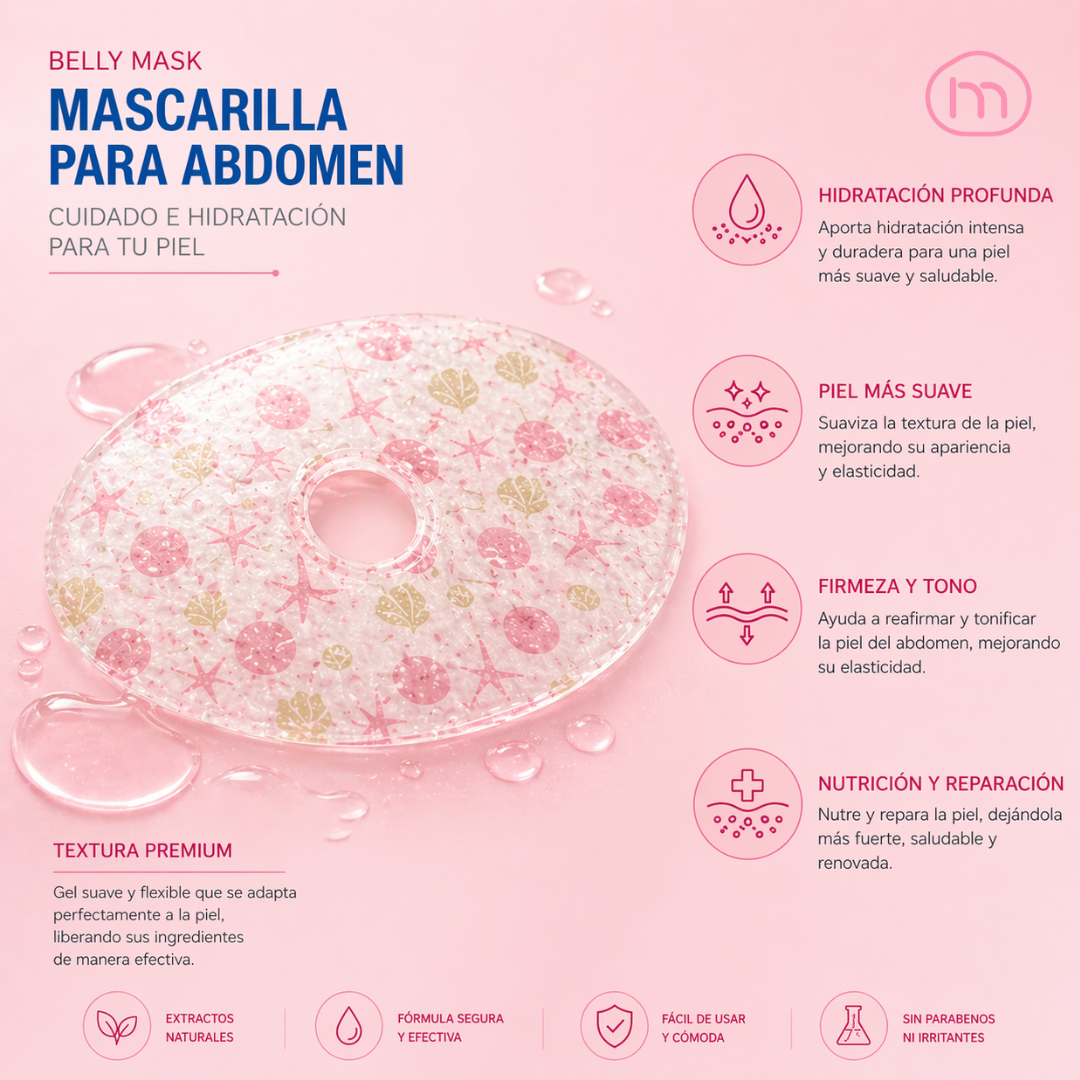 MASCARILLA HIDRATANTE PARA EL ABDOMEN