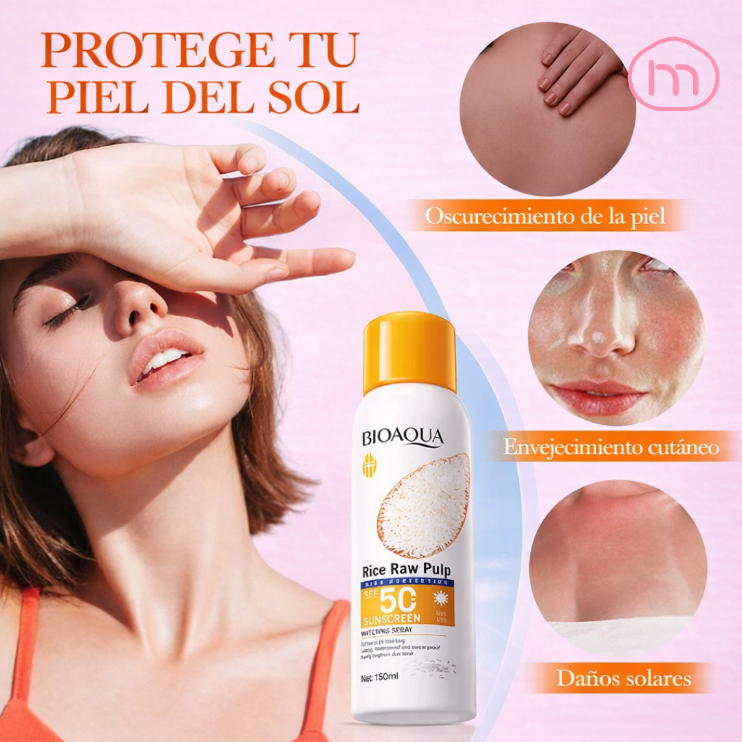 BLOQUEADOR FACIAL DE ARROZ