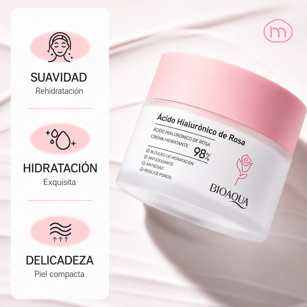 CREMA HIDRATANTE DE ROSAS