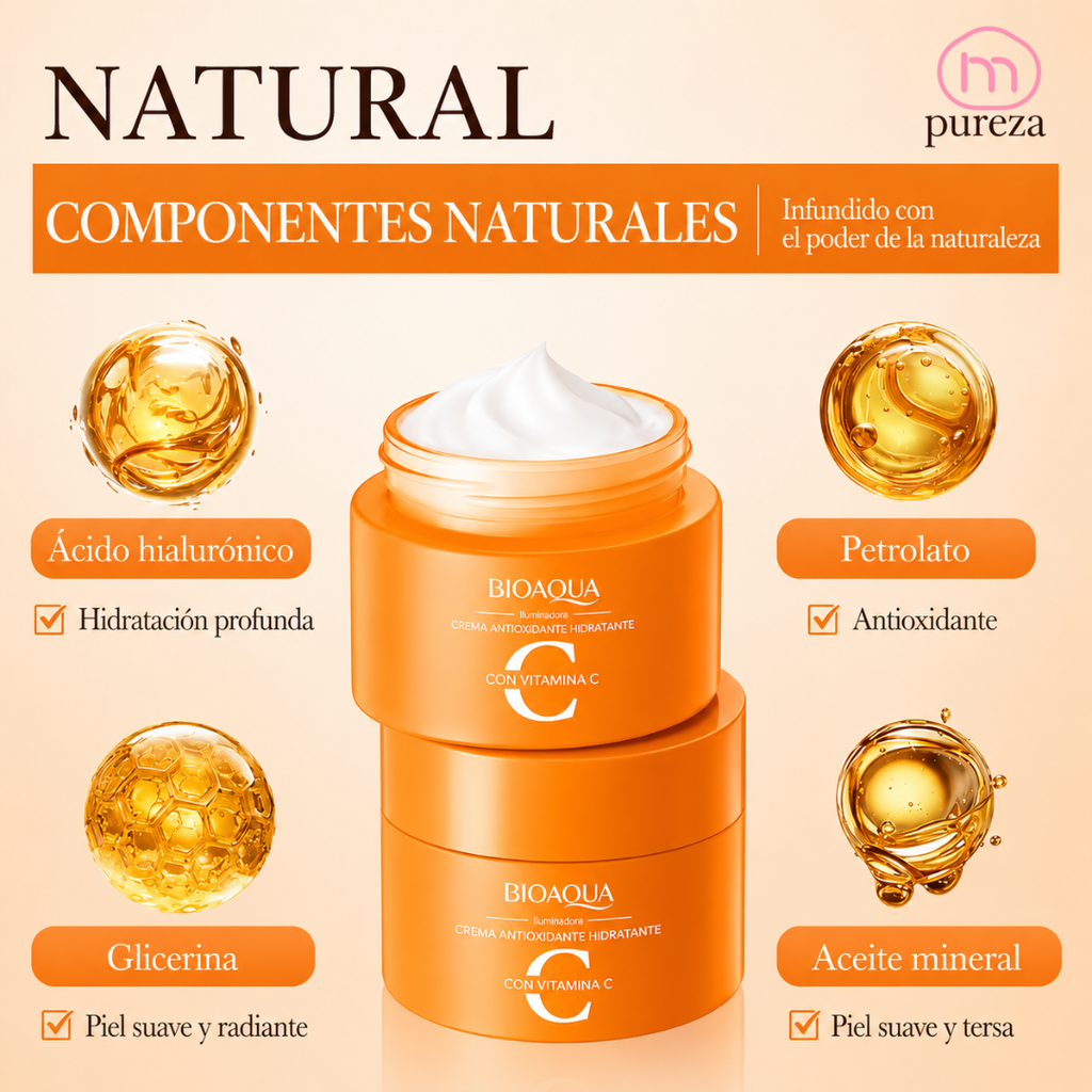 CREMA HIDRATANTE VITAMINA C