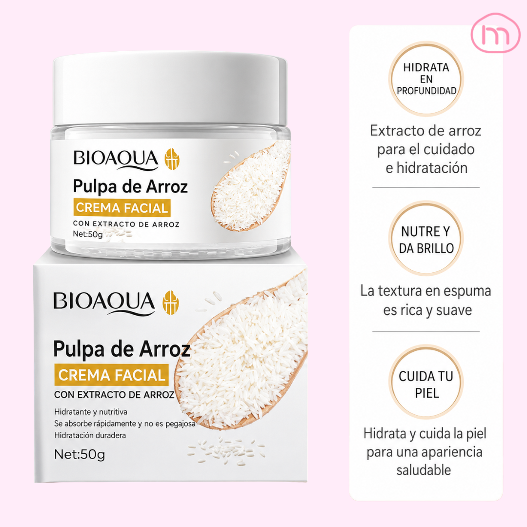CREMA FACIAL DE ARROZ