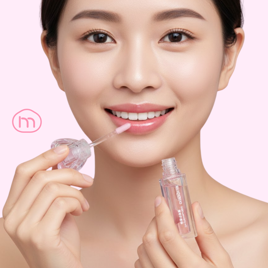 Brillo de labios durazno