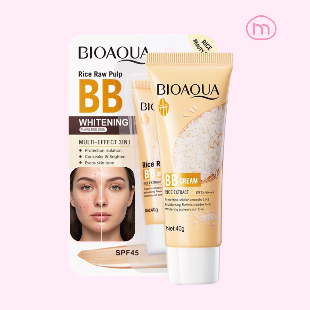 BB CREAM DE ARROZ BIOAQUA