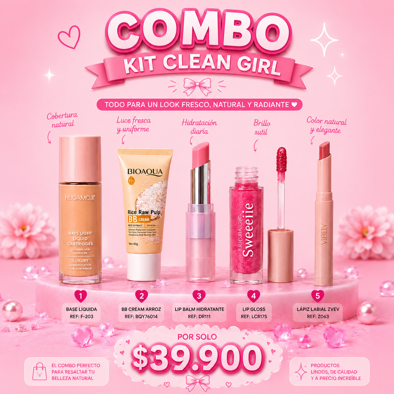 COMBO KIT CLEAN GIRL