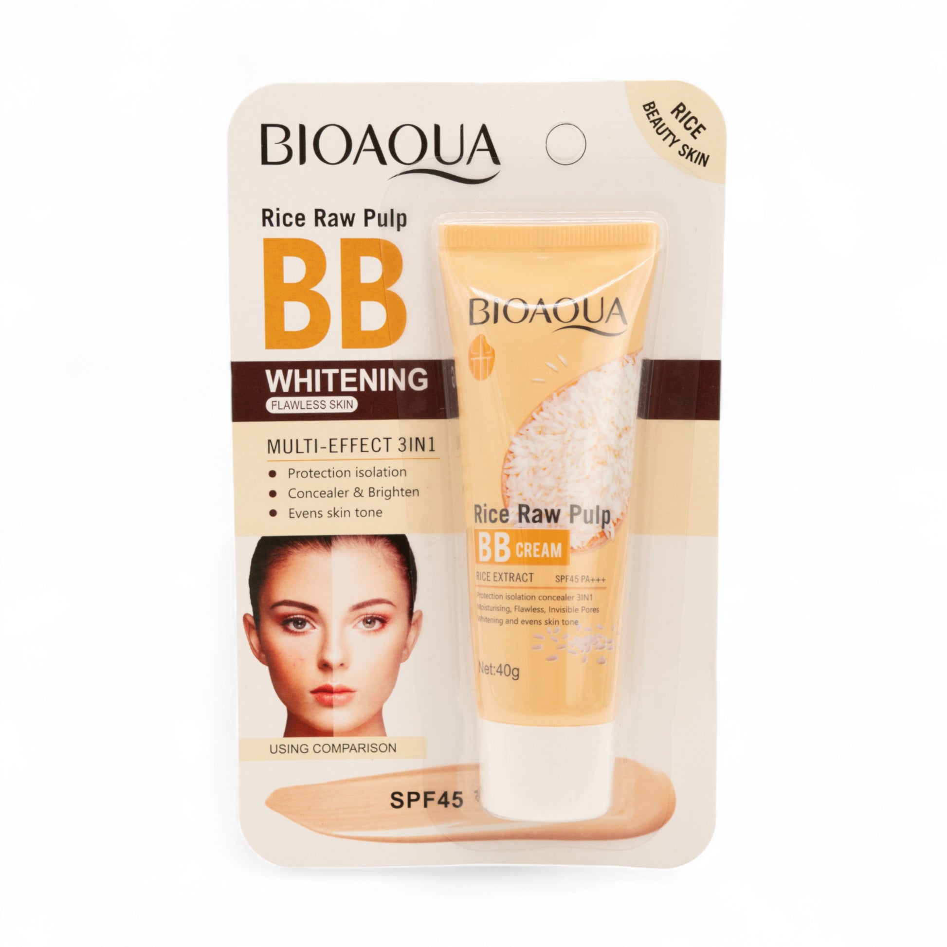BB CREAM DE ARROZ BIOAQUA