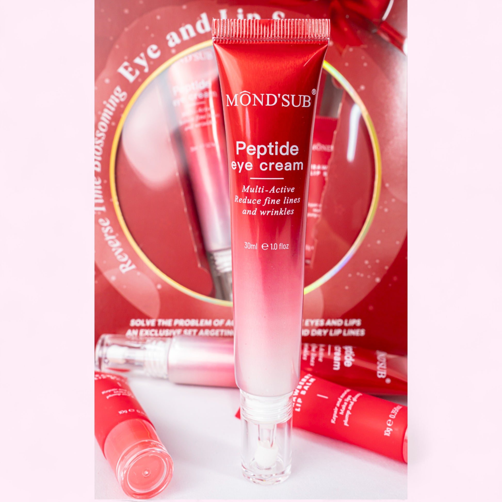 Kit lip gloss y contorno de ojos