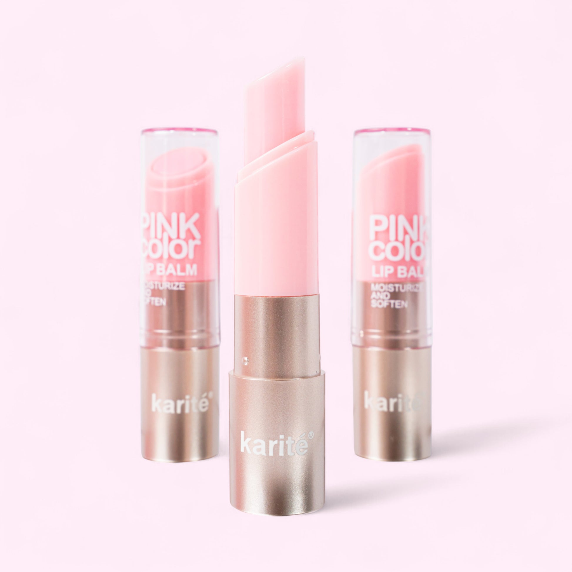 Lip balm hidratante pink color