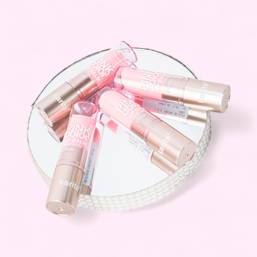 Lip balm hidratante pink color