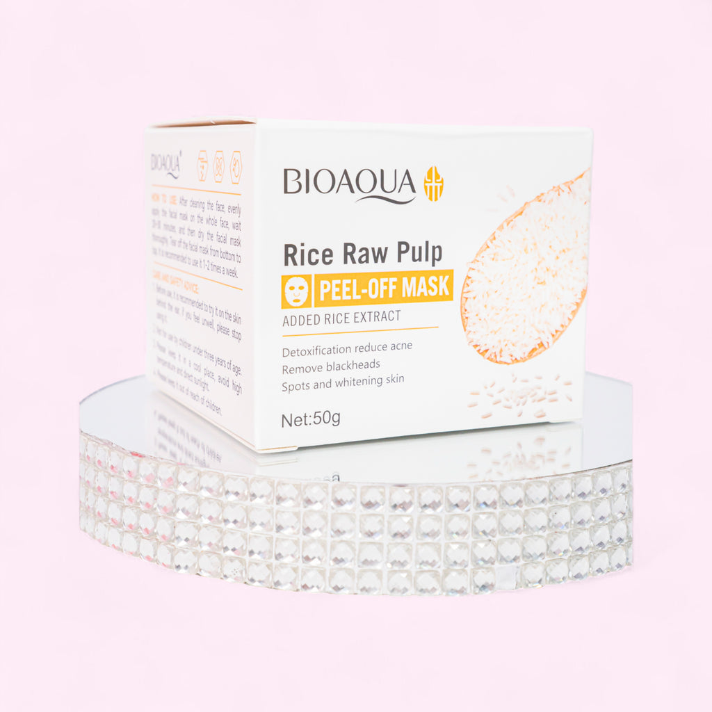 Mascarilla hidroplástica de arroz