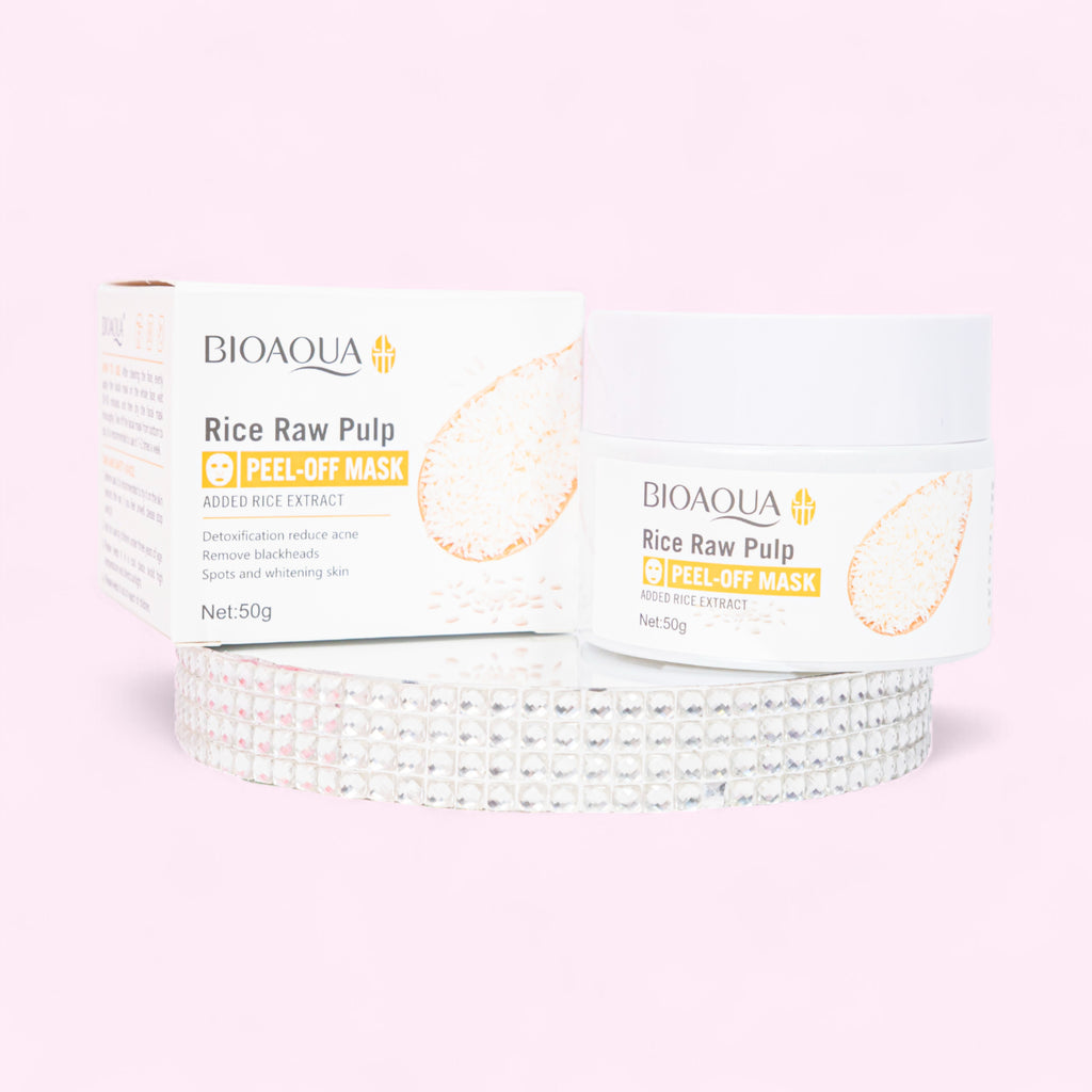 Mascarilla hidroplástica de arroz