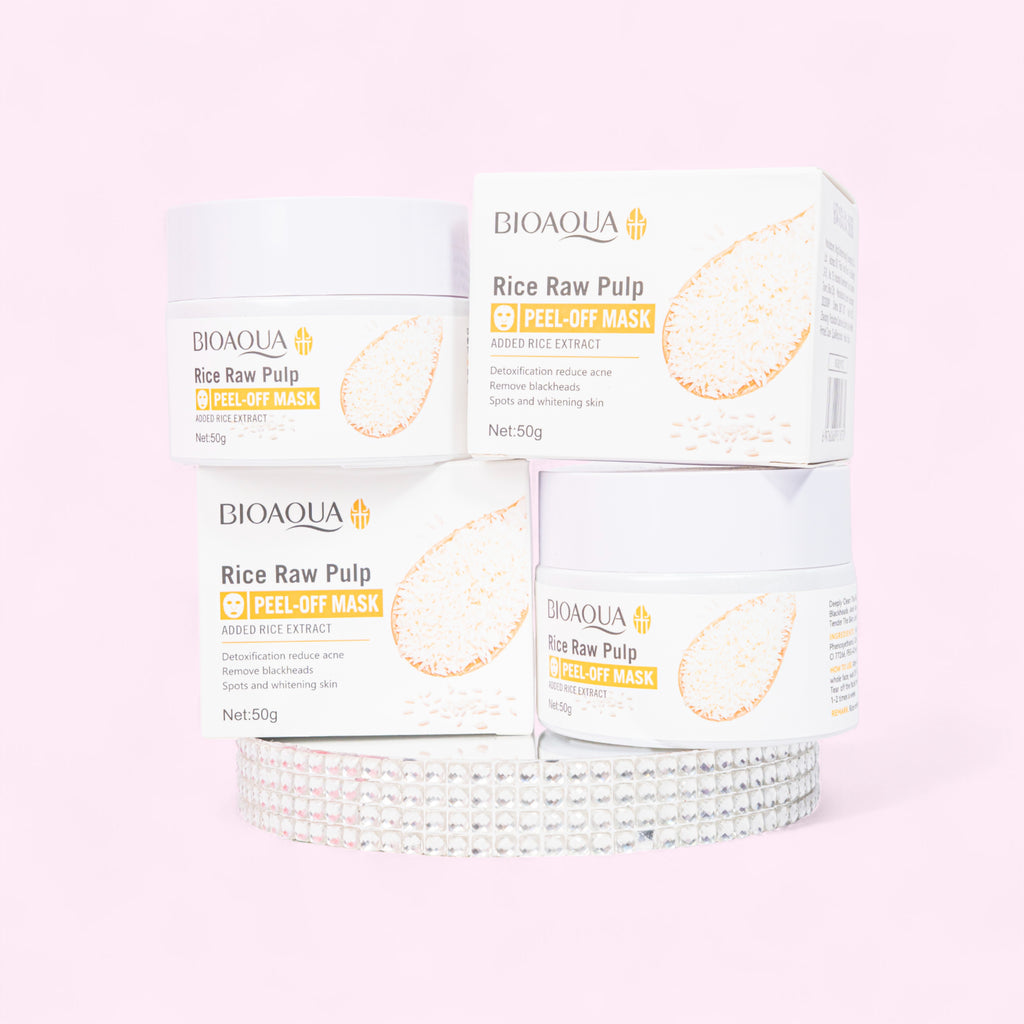 Mascarilla hidroplástica de arroz