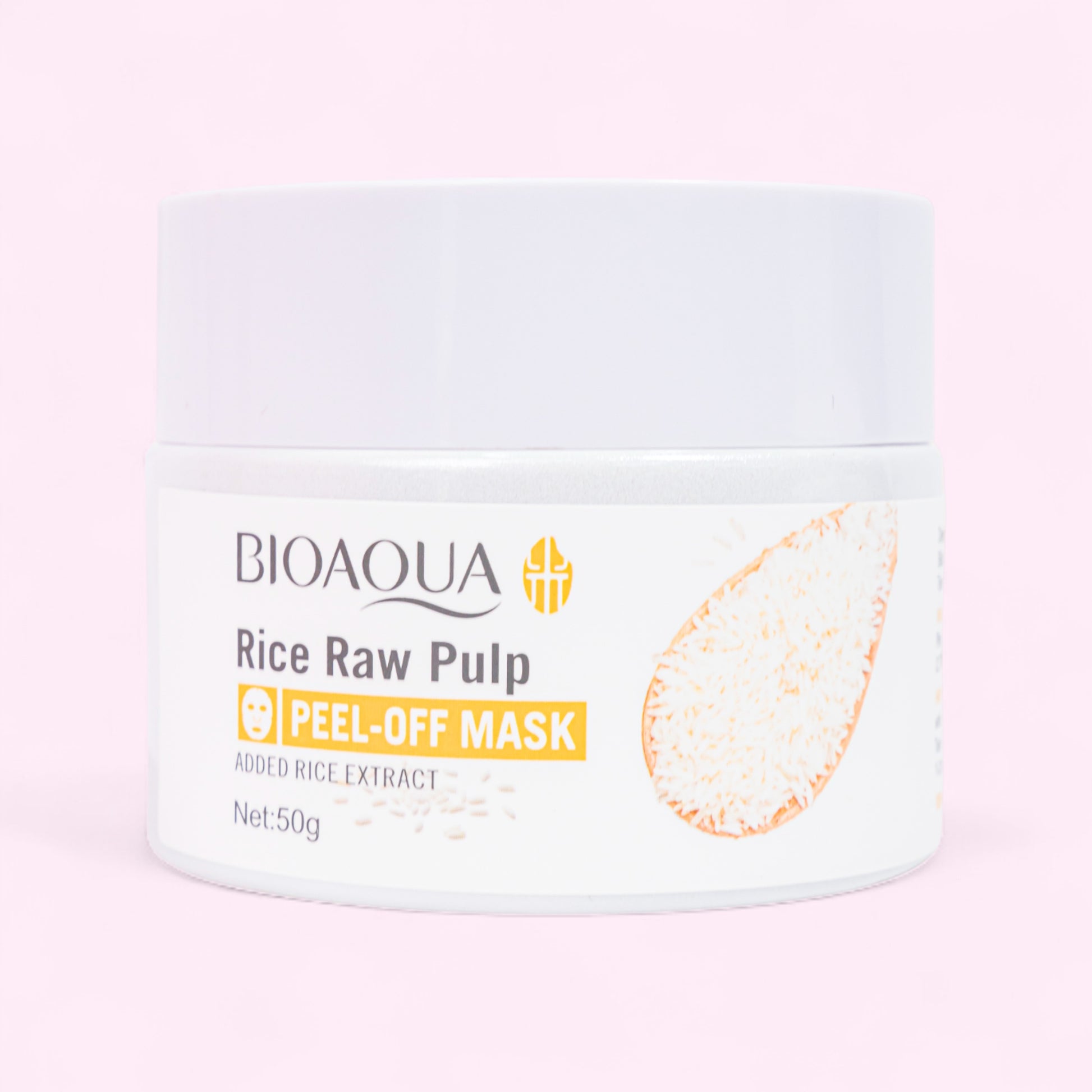 Mascarilla hidroplástica de arroz