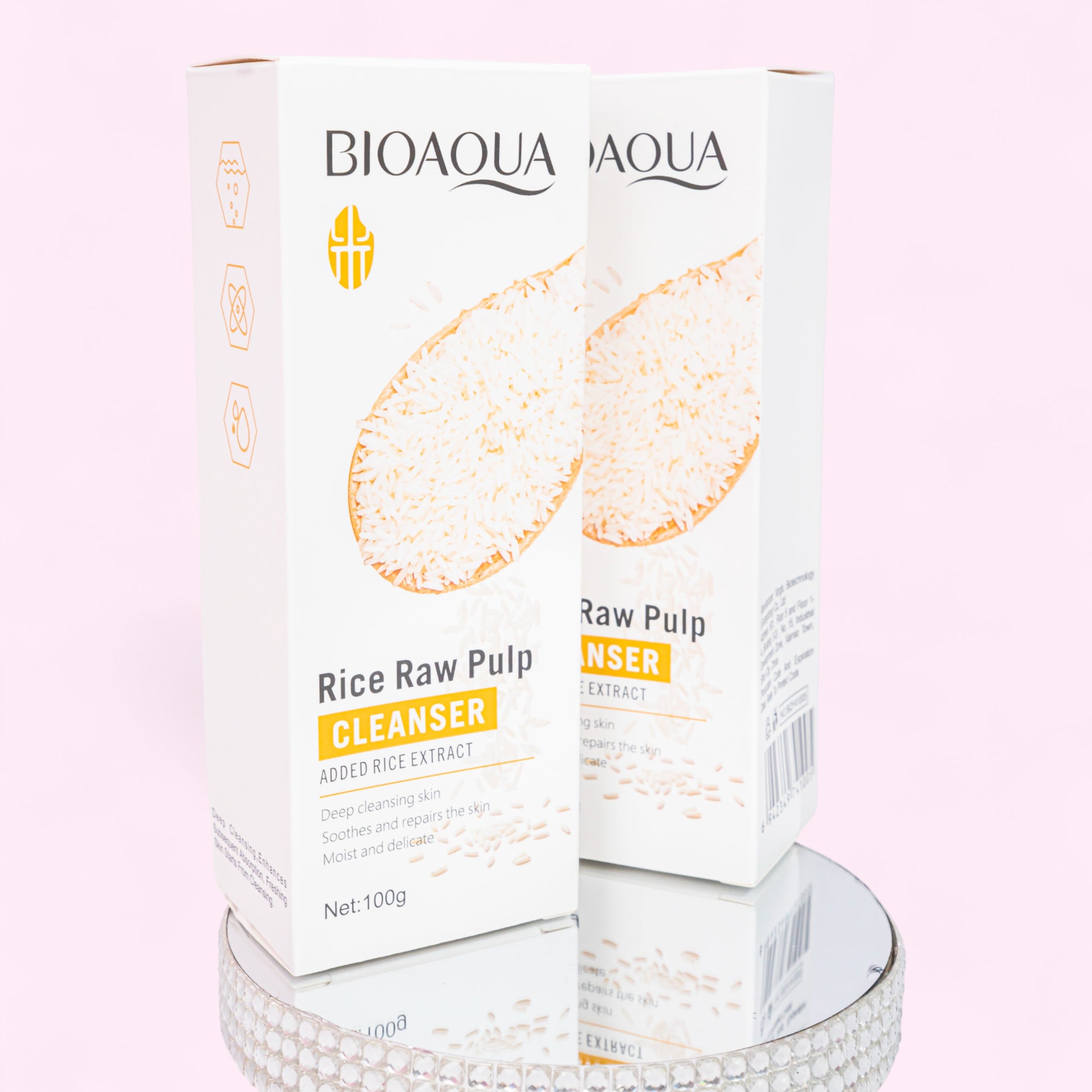 Jabón facial de arroz