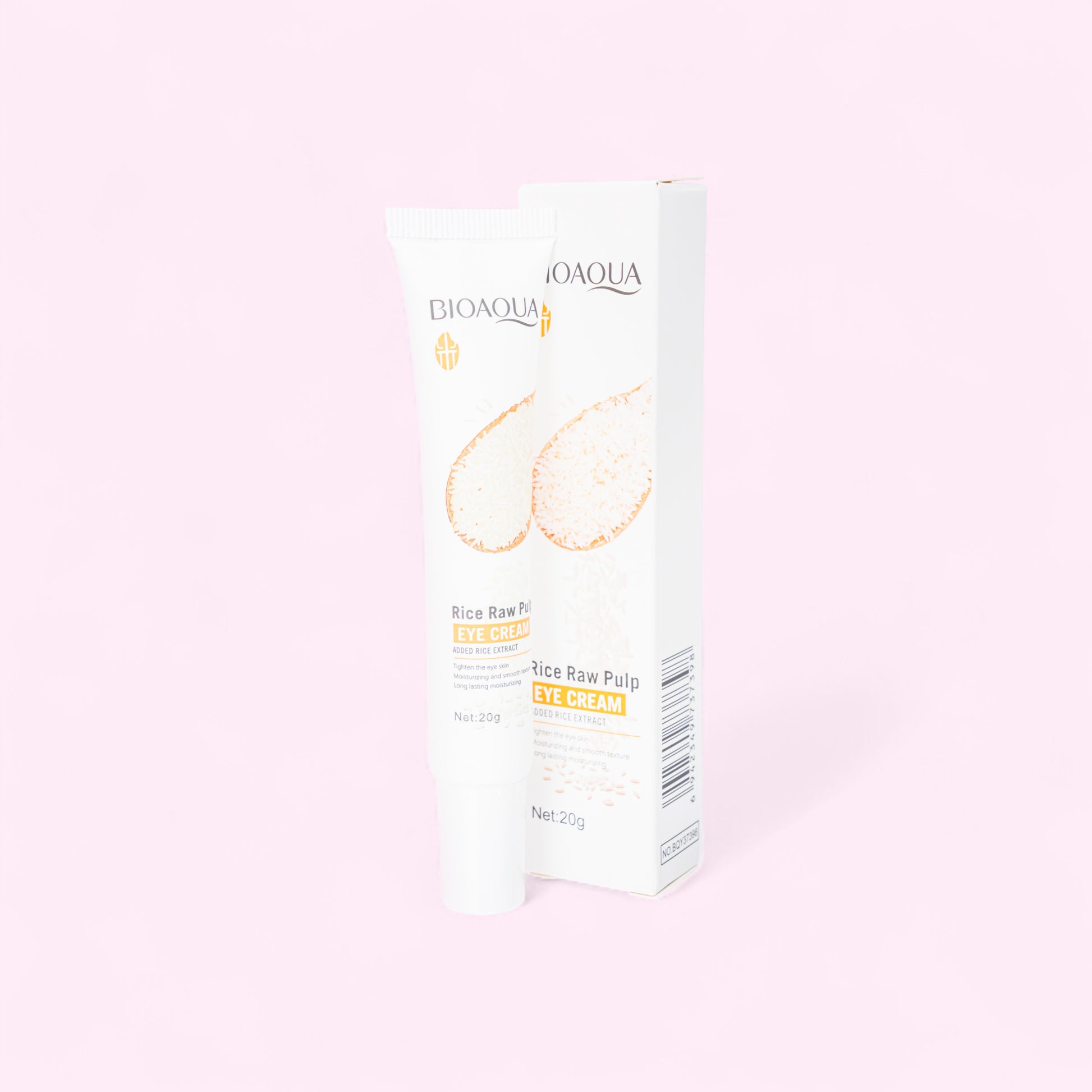 Contorno de ojos de arroz