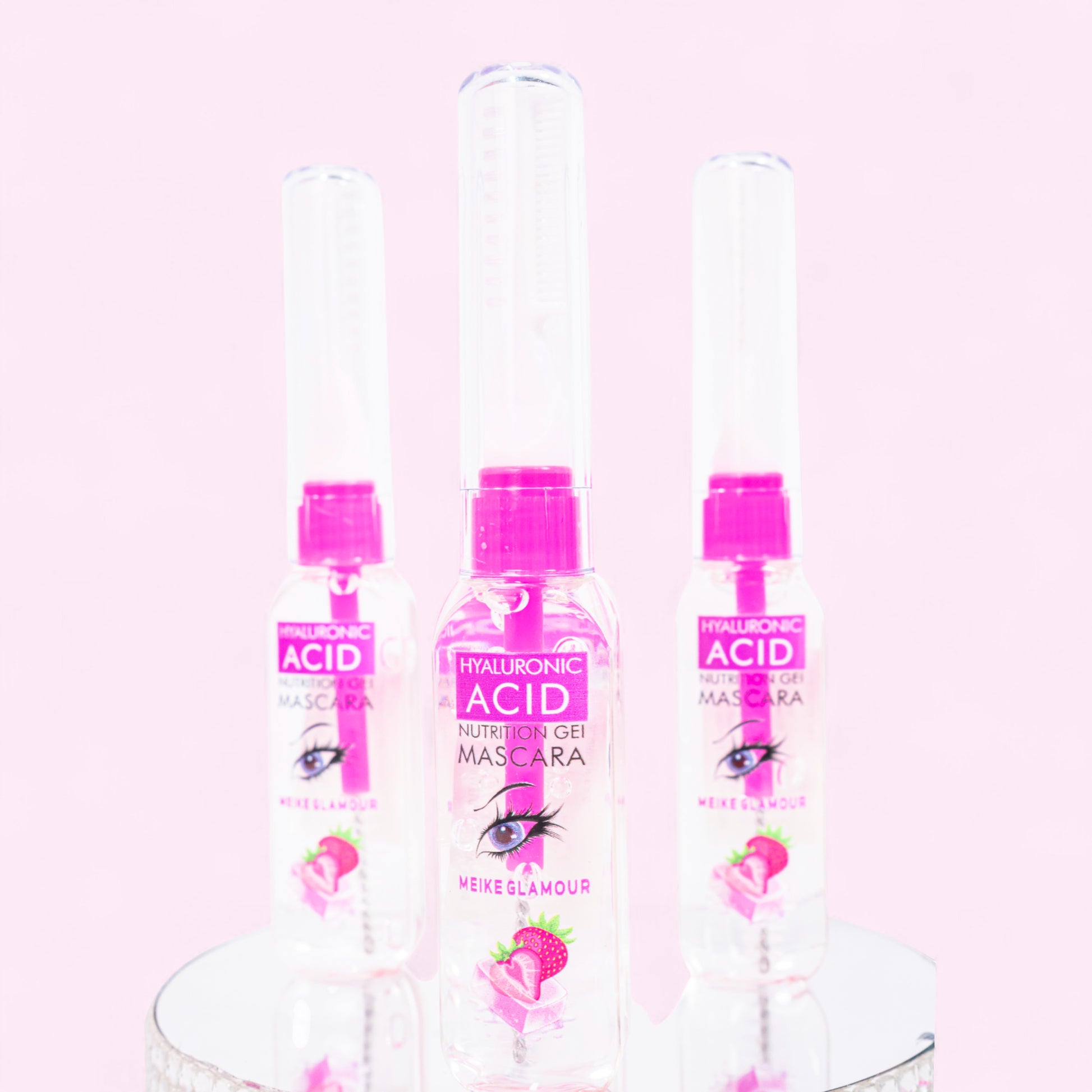 Pestañina en gel transparente