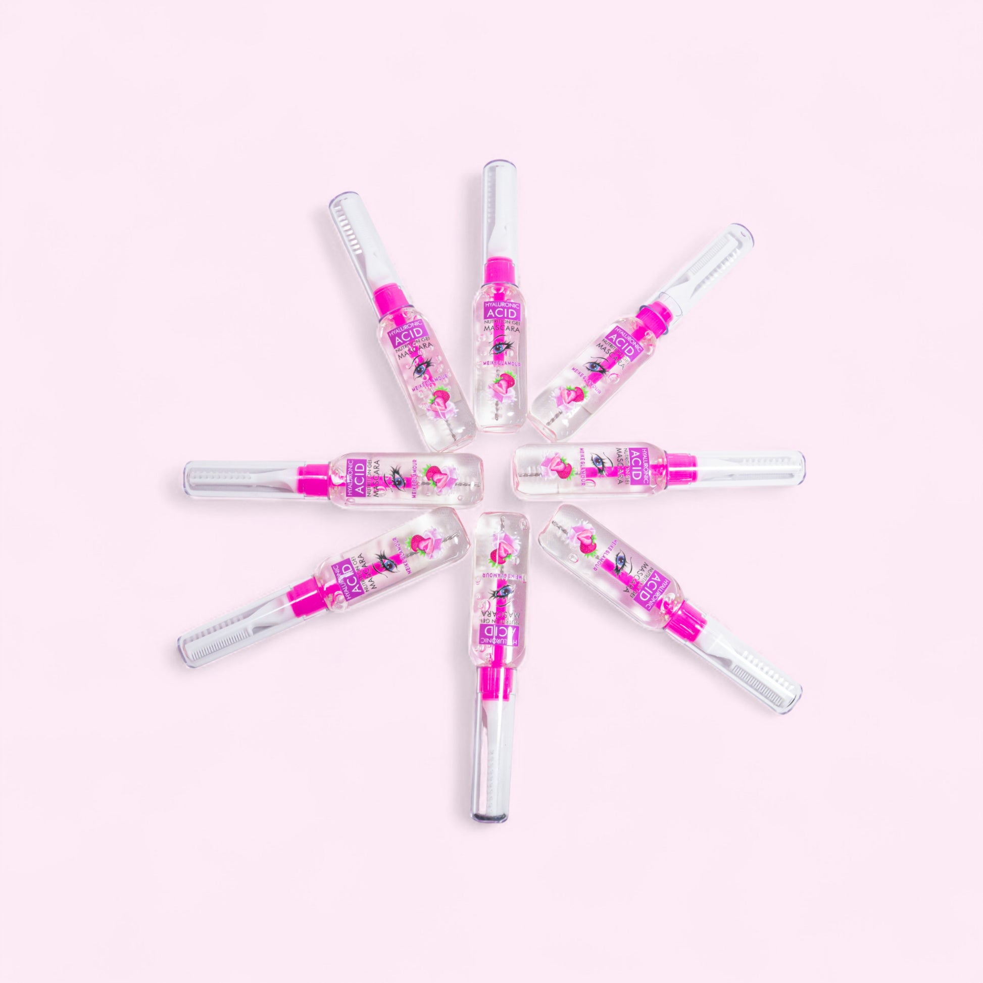 Pestañina en gel transparente