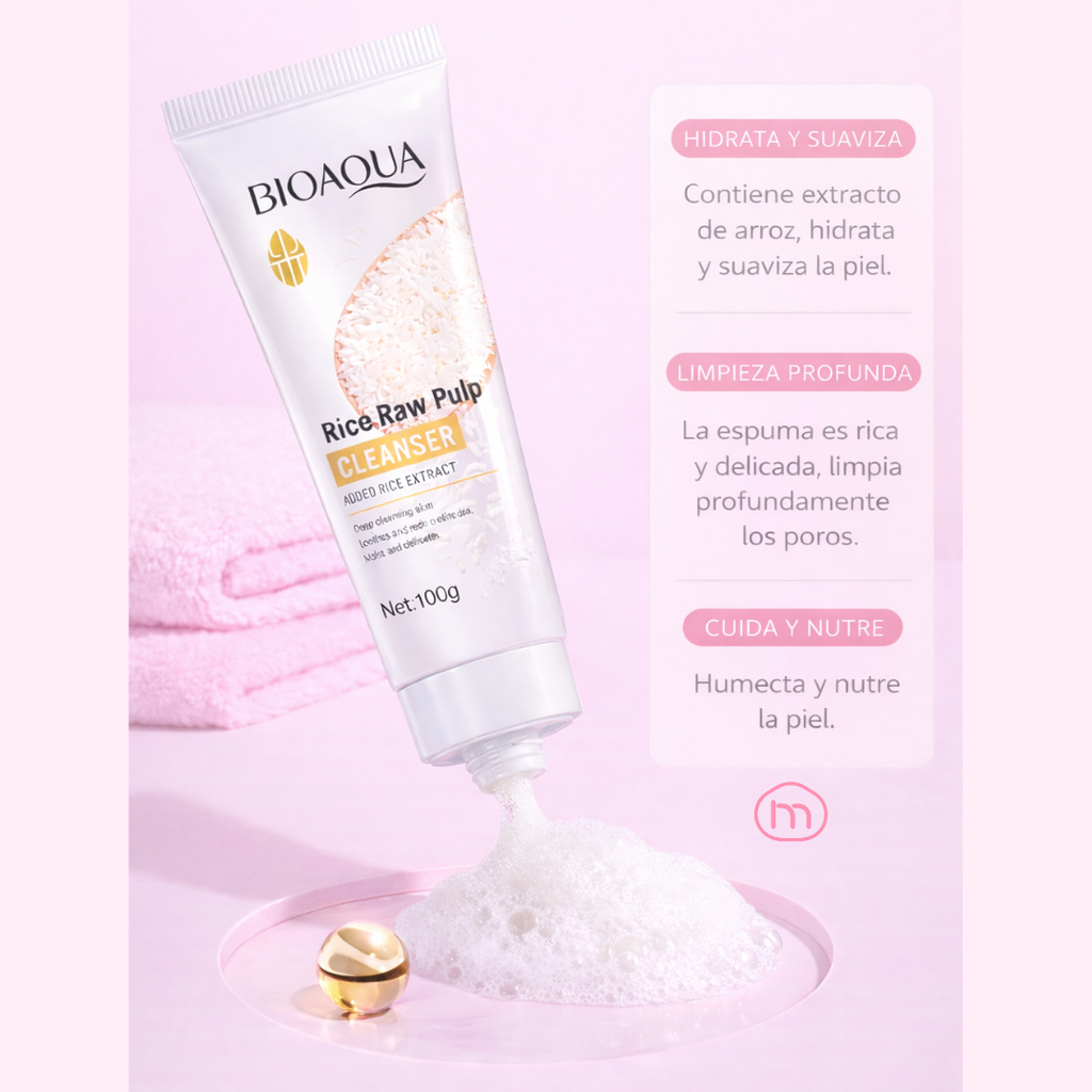 JABON FACIAL DE ARROZ