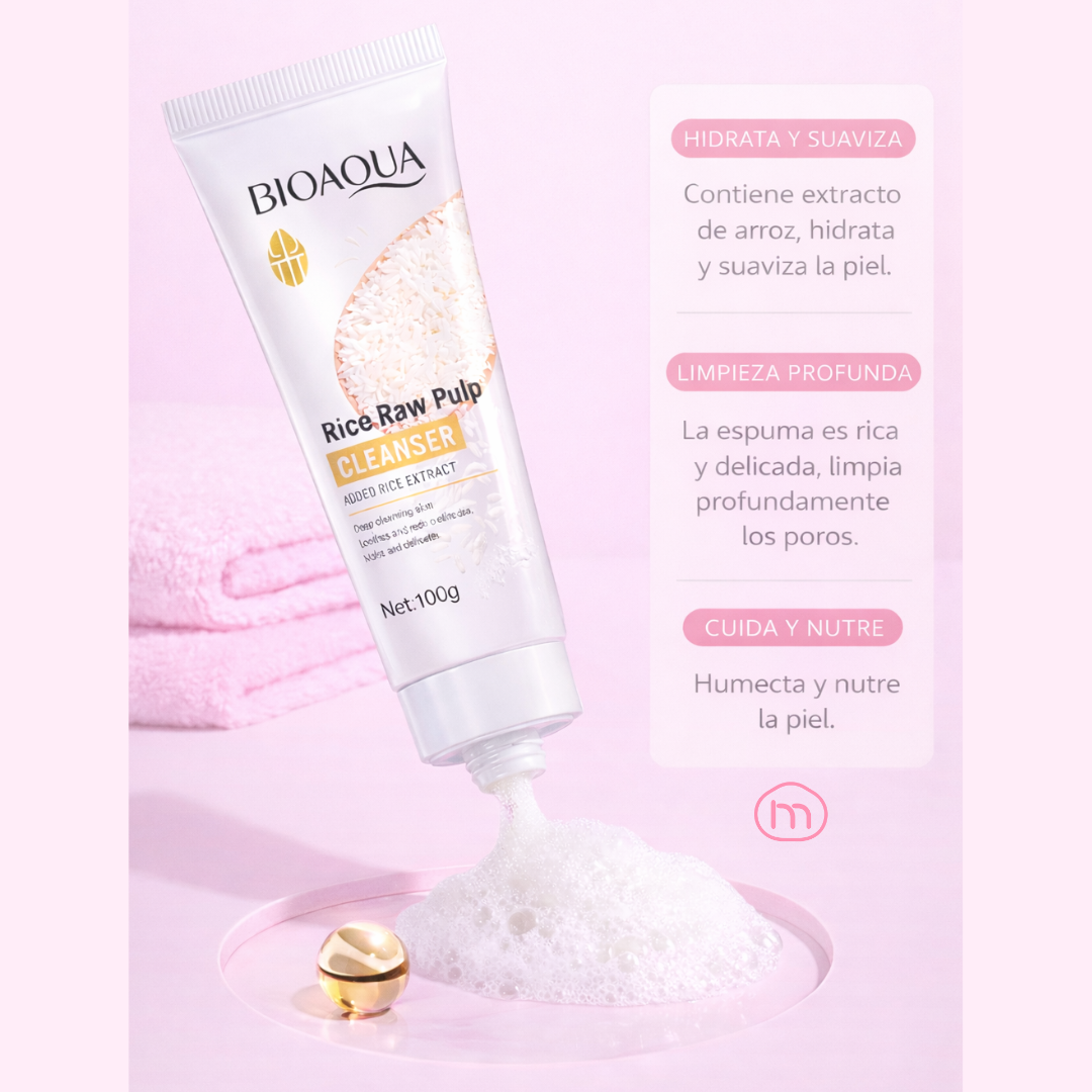 JABON FACIAL DE ARROZ