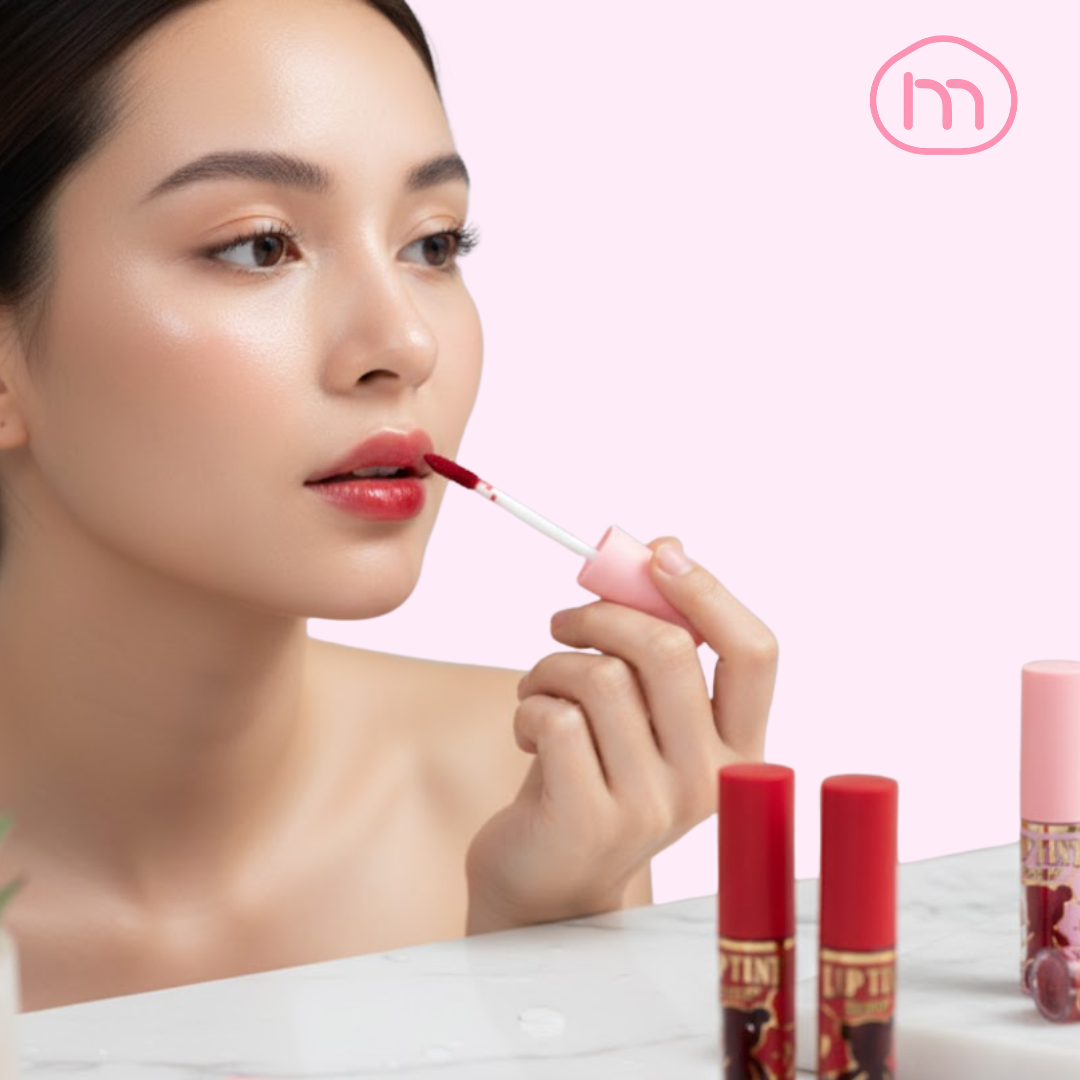 Tinta de labios gloss y moisten