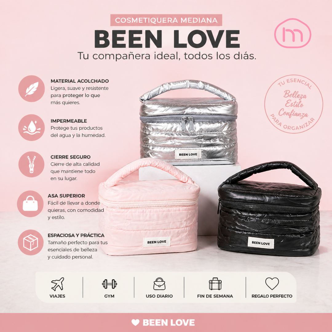 COSMETIQUERA MEDIANA BEEN LOVE