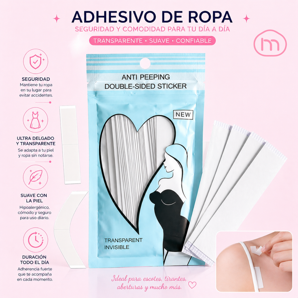 CINTA ADHESIVA PARA ROPA